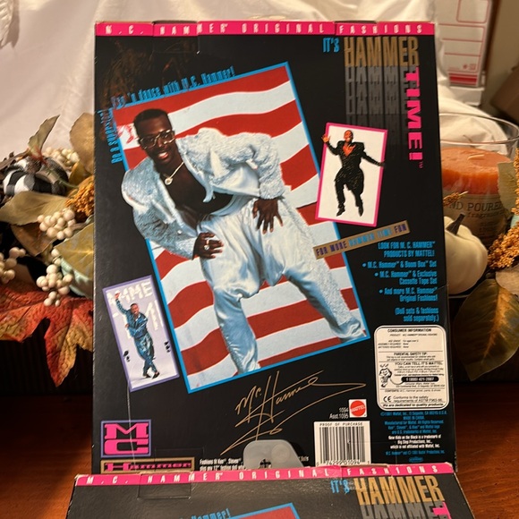 1991 Mattel MC Hammer Rap Fashions Fits Outfits for 12" Dolls - Picture 5 of 7